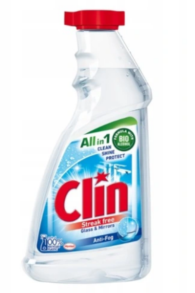 Henkel Clin Window & Glass 3v1 Anti-Fog náhradná náplň 500 ml