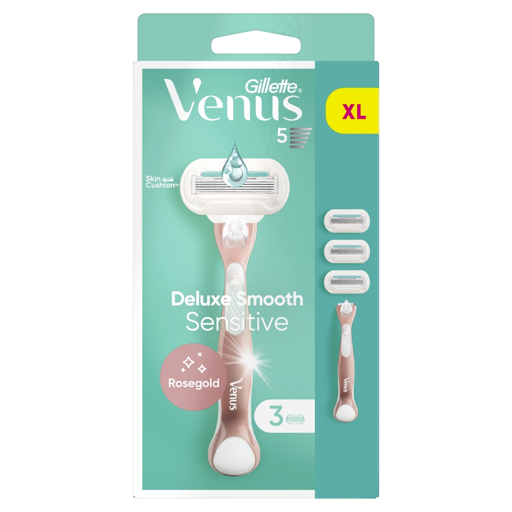 Dámsky holiaci strojček GILLETTE Venus Smooth Classic + 3 hlavice