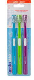 Dentamax zubná kefka (3ks/balenie) MEDICAL ultra soft
