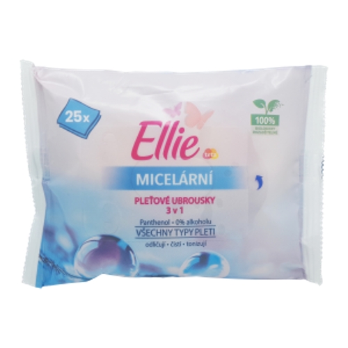 Ellie micelárne obrúsky (25ks/balenie)