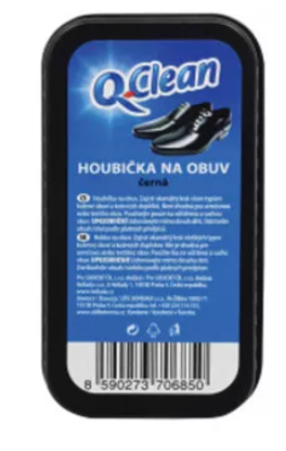 Q Clean hubka na topánky čierna