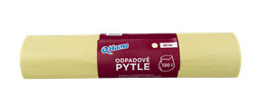 Q Home vrecia odpad (25ks/fol)120l žlté