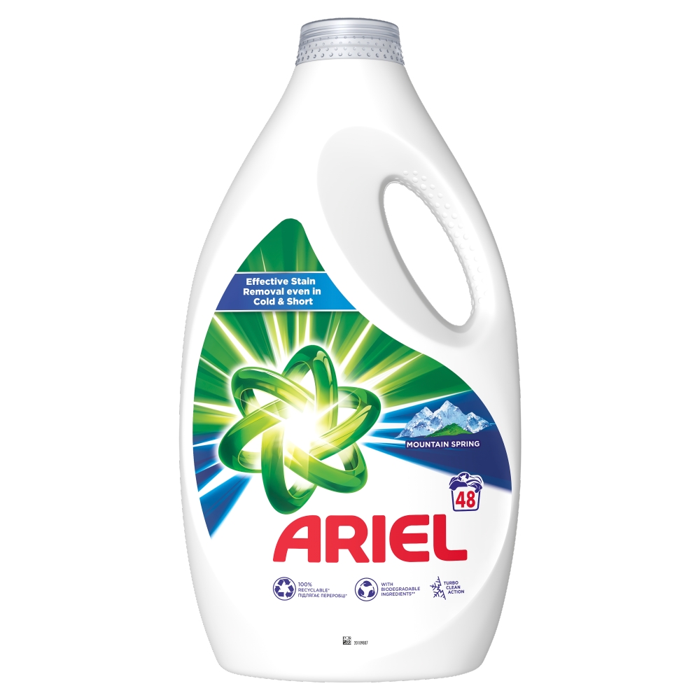 Ariel gél 48PD Mountain Spring Biele