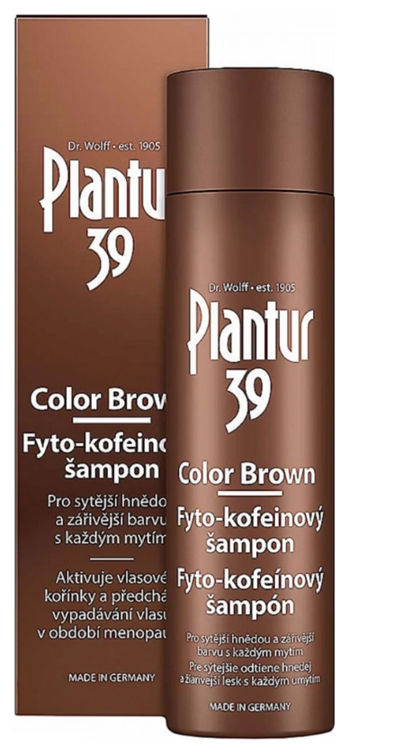 Plantur Plantur39 šampón 250ml Color Brown