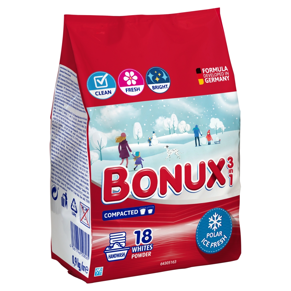 Bonux prášok 18PD White Ice Fresh