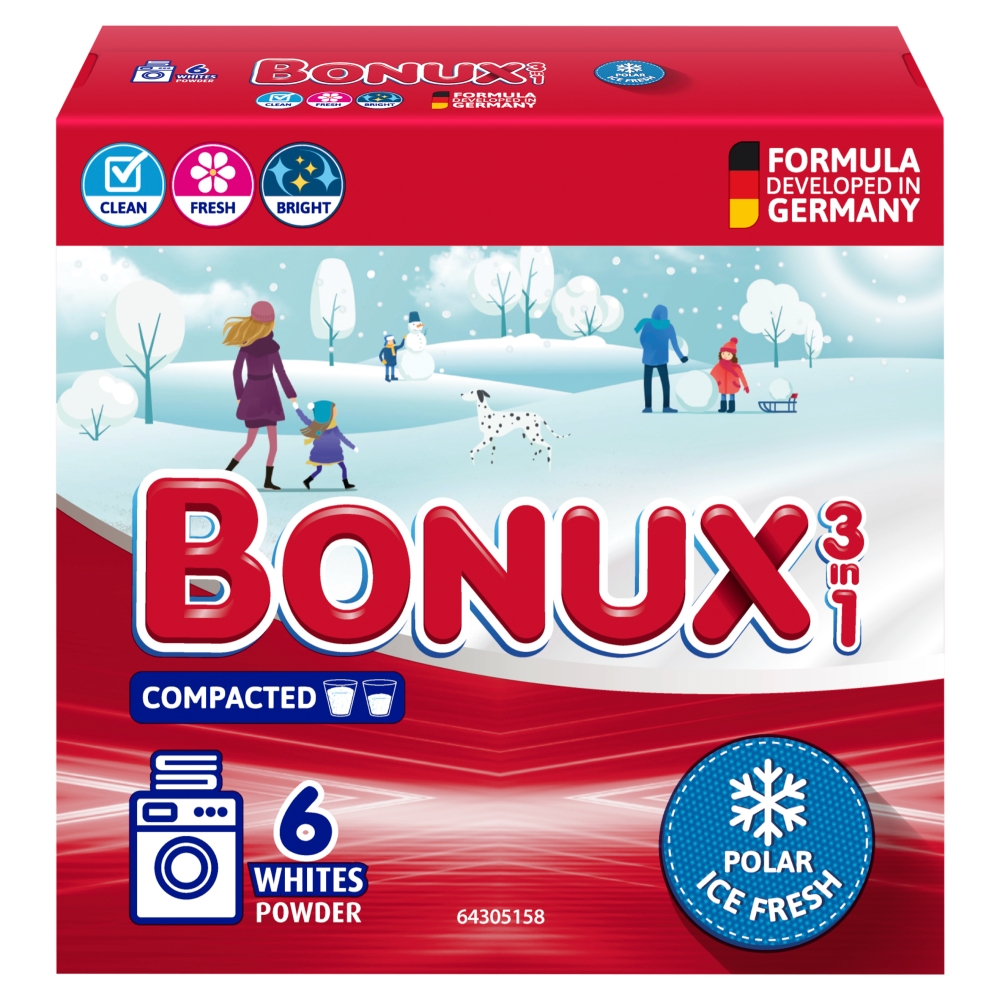 Bonux prášok 6PD Ice Fresh