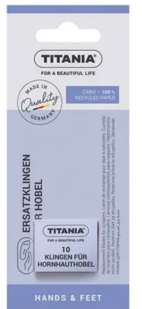 Scholl Titania SOLINGEN 3100/1 x 10PH B žiletky do zrezávača 10 ks