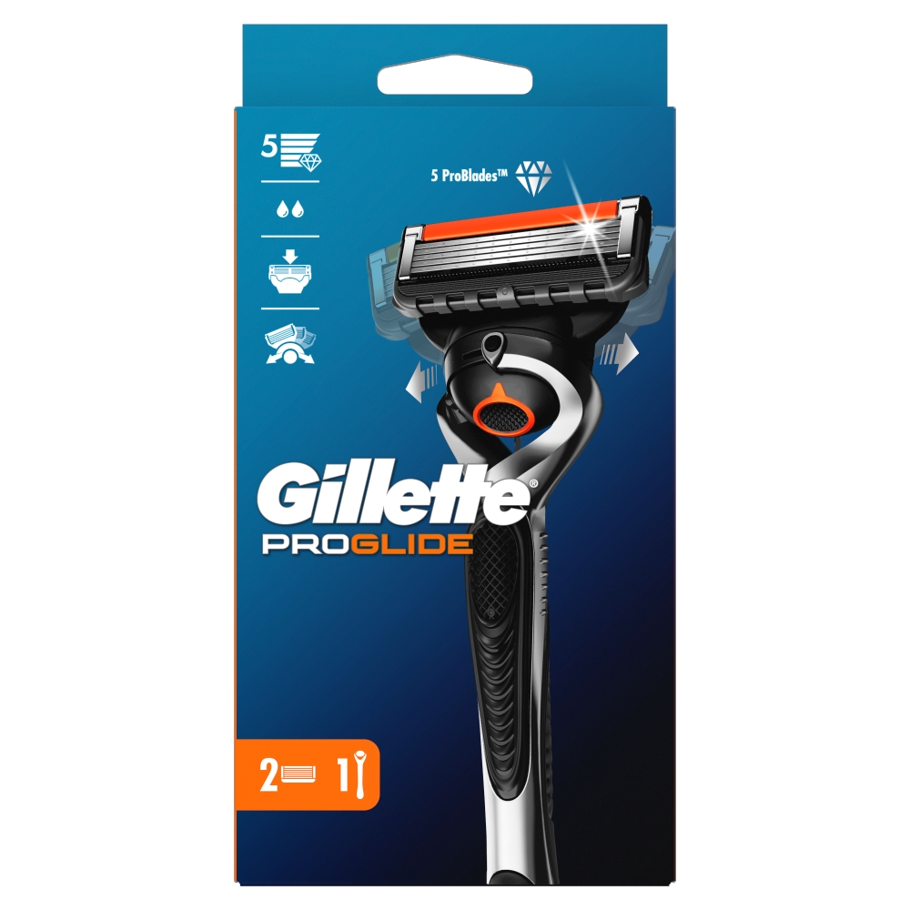 Procter & Gamble Gillette ProGlide Flexball strojček + 2hlavice