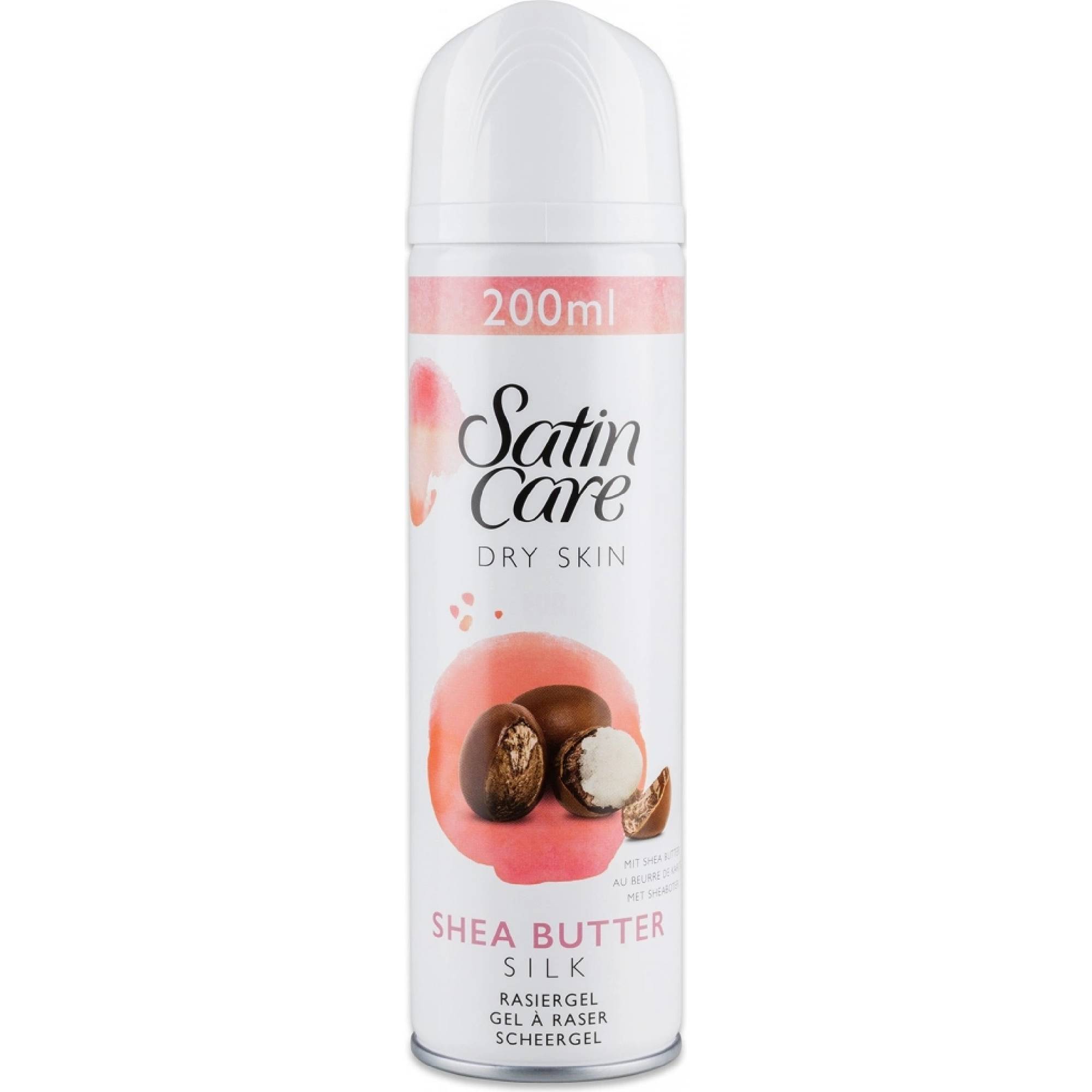 Gillette Satin Care gél na holenie 200ml Dry