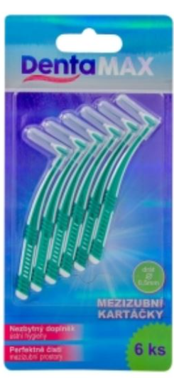 Dentamax medzizub kartCORN 0,5mm(6ks/bli)