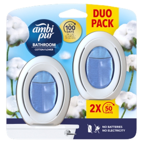 AmbiPur do kúpeľne (2x7,5ml/balenie) Cotton