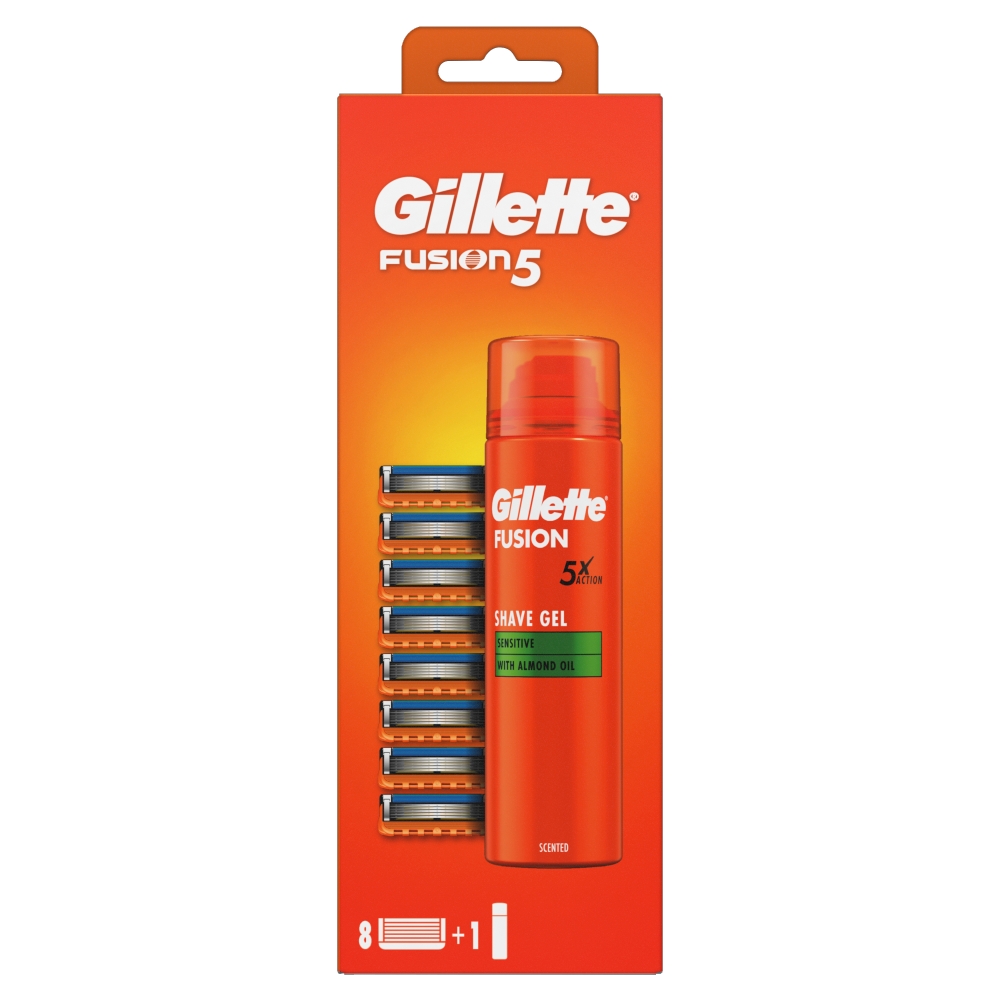 Gillette Fusion náhradná hlavica 8 ks