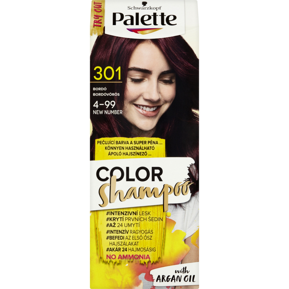 Palette color šampón bordó 4-99(301)