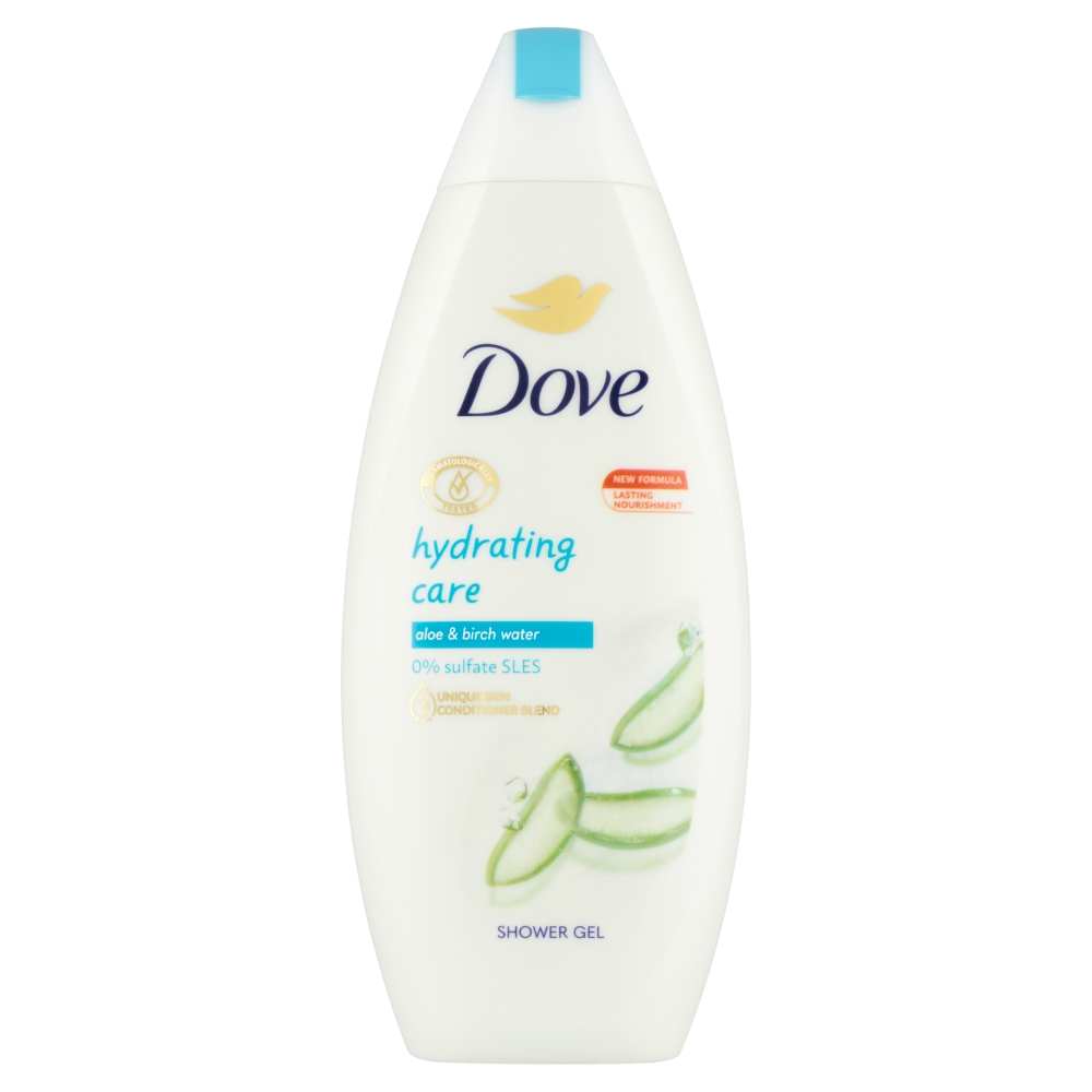 Dove sprchový gél pre ženy 250ml Hydratačná starostlivosť