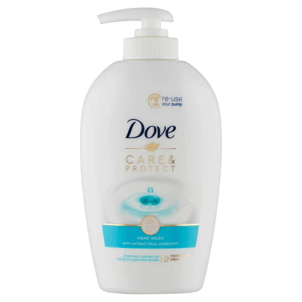 Dove tekuté mydlo pumpa 250ml Care Protect