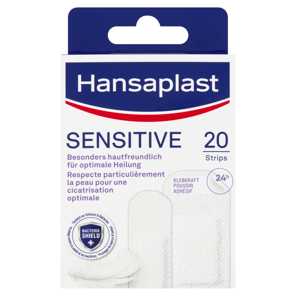 Hansaplast Náplasť Sensitive 20ks