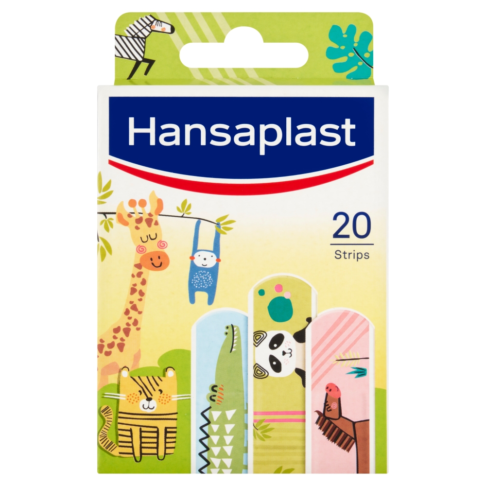 Hansaplast náplasť zvieratka 20Ks