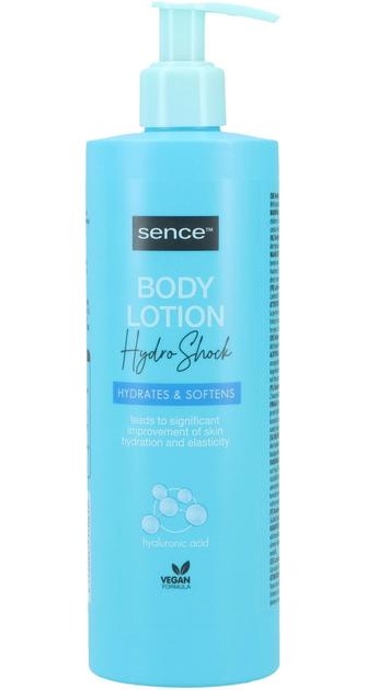 Sence Telové mlieko 400ml Hydro Shock PUMPA