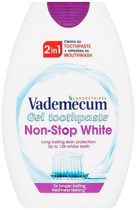 Henkel VADEMECUM 2V1 (ZP+ÚV) 75ML NON-STOP WHITE