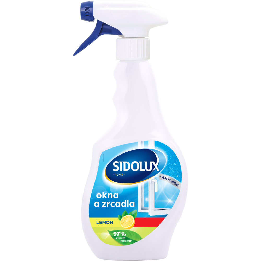 SIDOLUX OKNÁ S NANO TECHNOL.ANTIFOG 500 ML