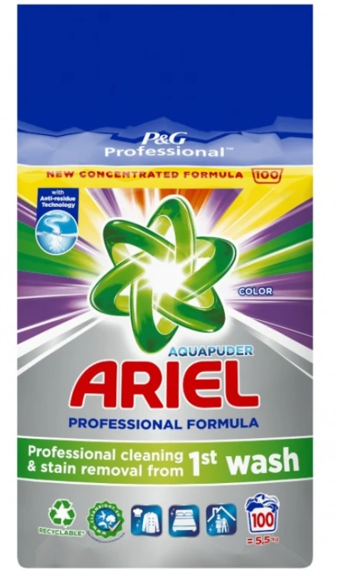 Ariel prášok Colour 100 prania/5.5kg