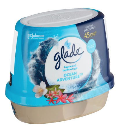 Glade Ocean vonný gél do kúpeľne 180 g