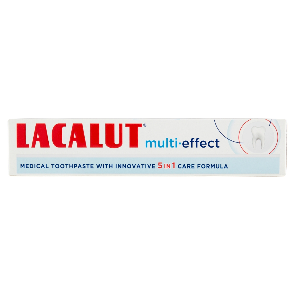 Lacalut Multi-effect + vitamíny zubná pasta 75 ml