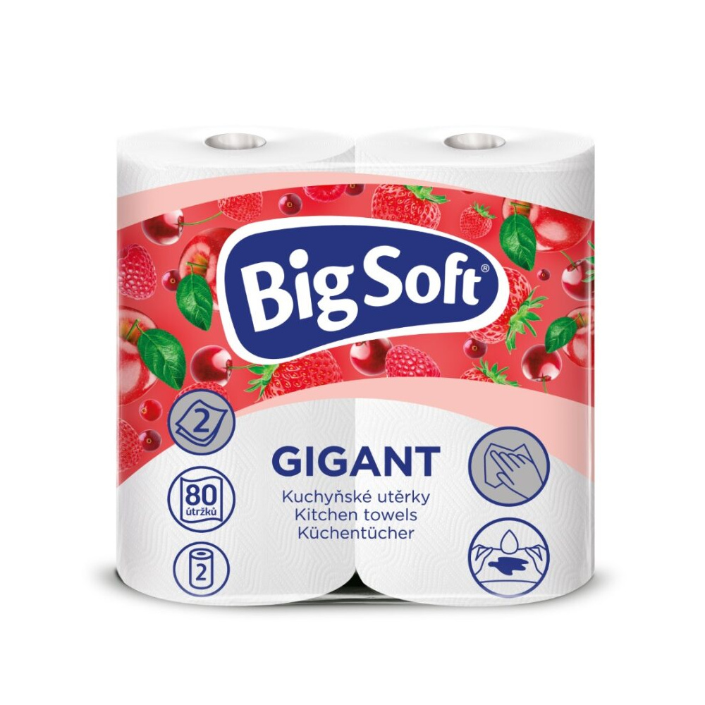 Big Soft kuch utierky (2ks/fol) Gigant