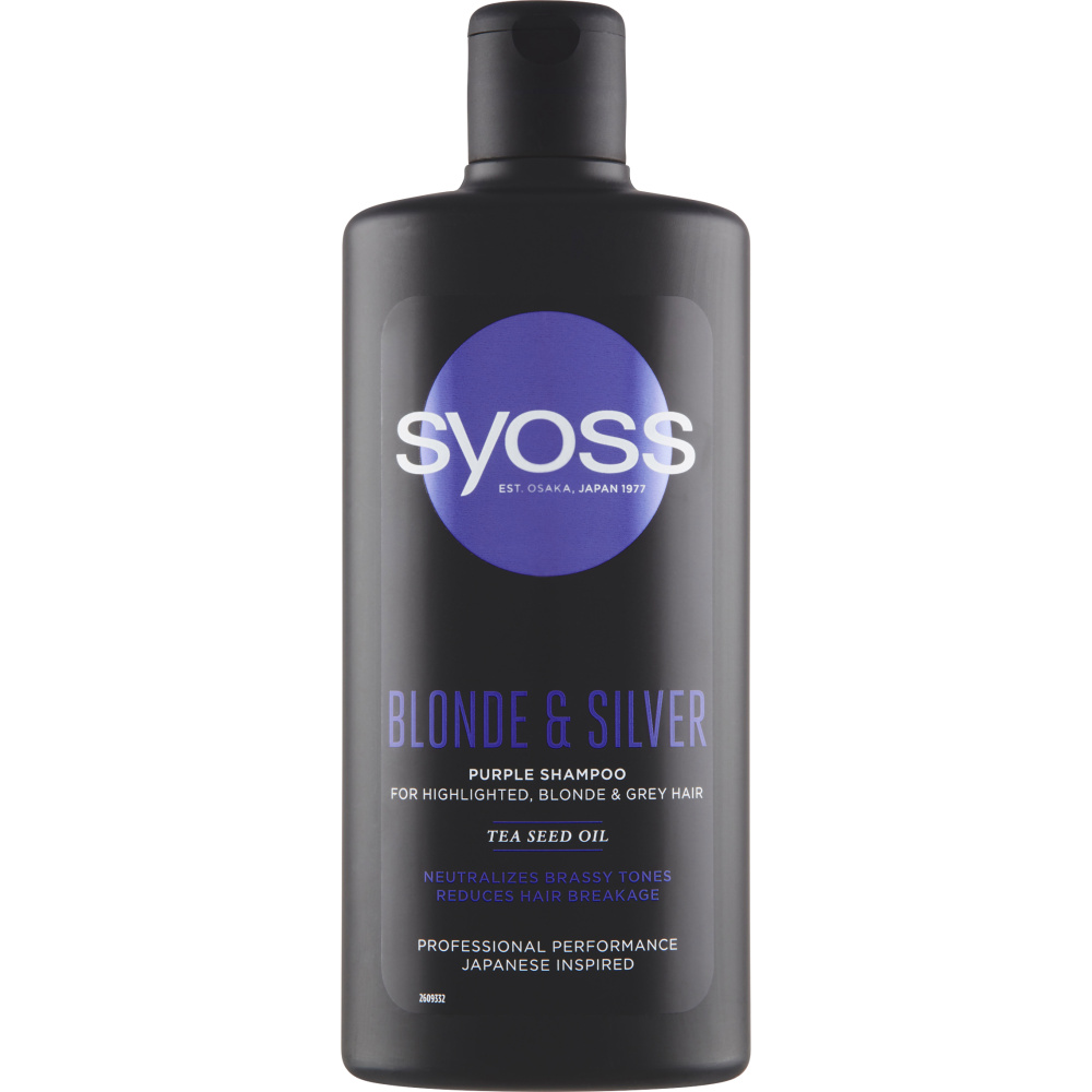 Syoss šampón 440ml Blonde and Silver