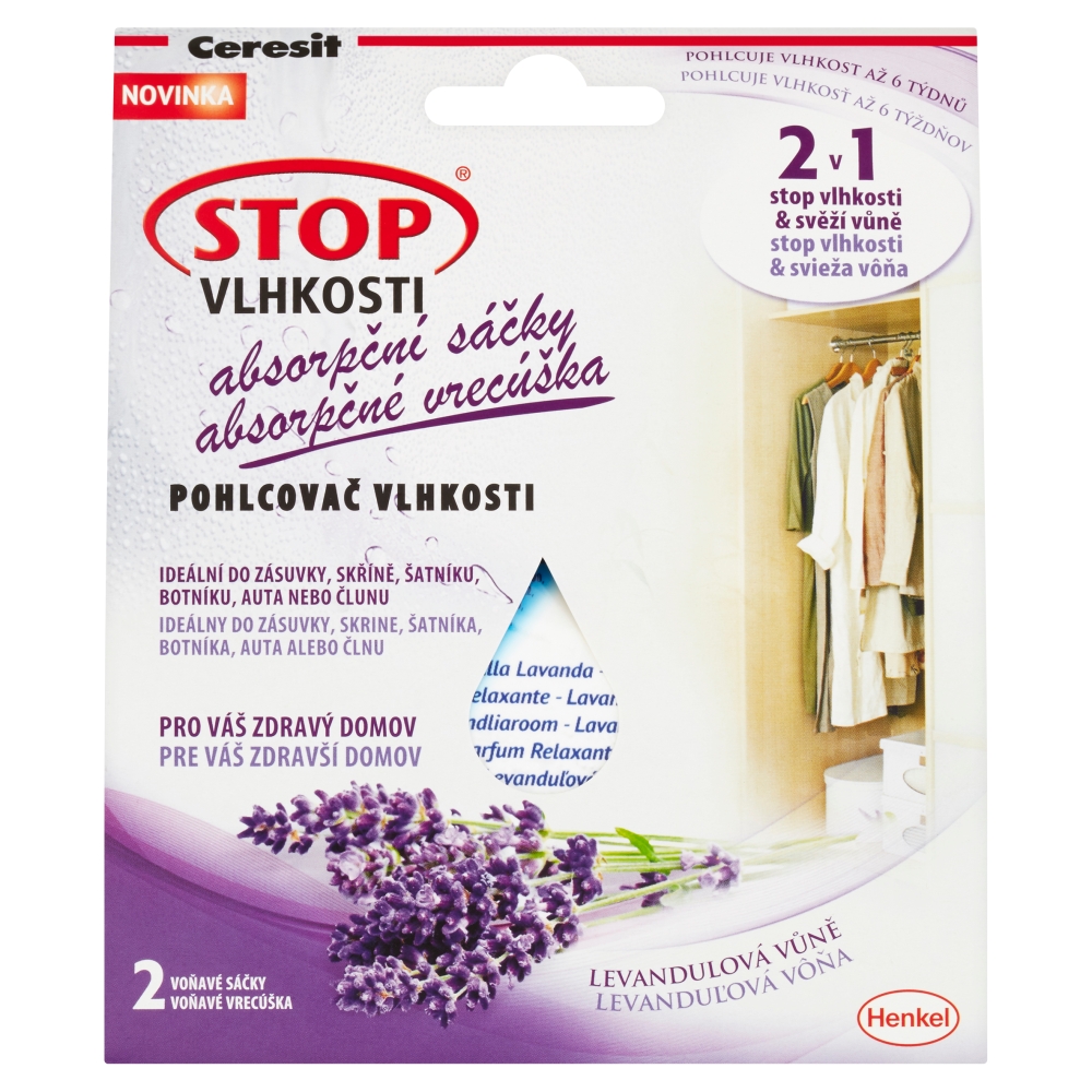 CERESIT absorp vrecká levand (2ks/kra)