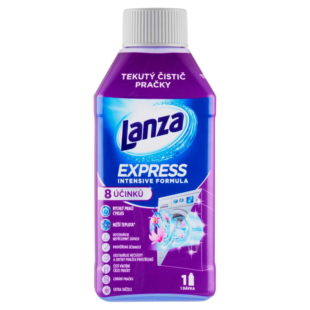 Lanza Express Tekutý čistič práčky 250 ml