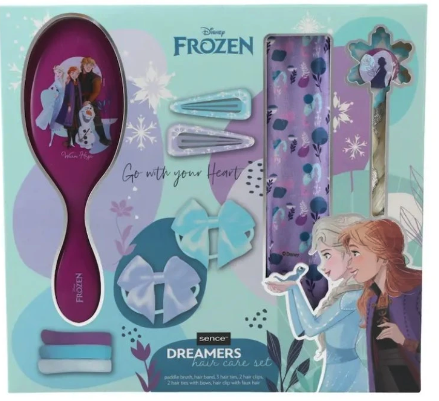 SENCE Frozen Detská darčeková sada na úpravu vlasov Dreamers