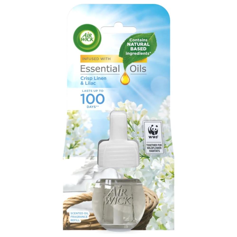 Air Wick Electric náplň 19ml Crisp Linen & Lilac