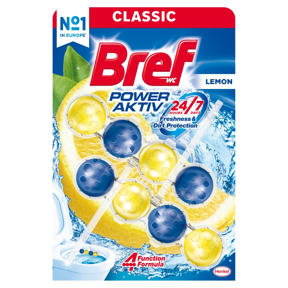 Bref guľa 2x50g POWER ACTIV Lemon