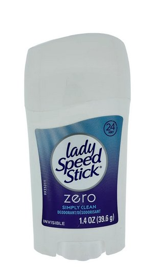 Lady Speed Stick Zero Simply Clean