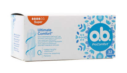 O.B. Ob Procomfort Super 32 Tampons