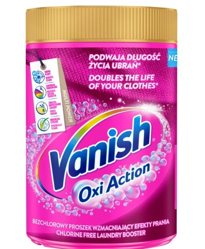 Vanish Odstraňovač škvŕn prášok 625 G
