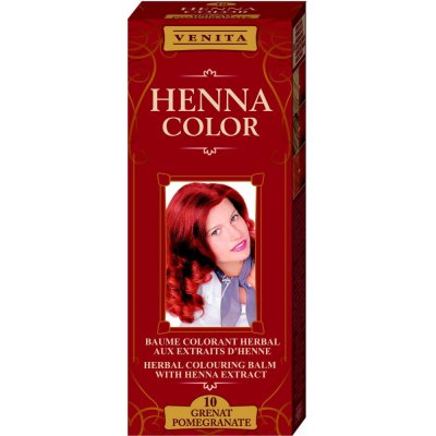 Venita Henna Color farbiaci balzam na vlasy 10 Granátové jablko 75 ml