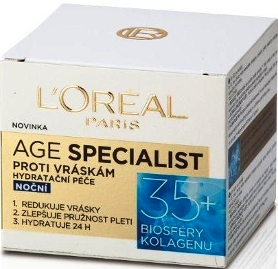 LOREAL NOČNÝ KRÉM 50ML 35+ AGE EXPERT