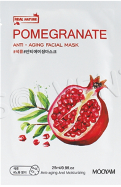 Moyaam Mooyam pleťová maska Pomegranate Anti-age