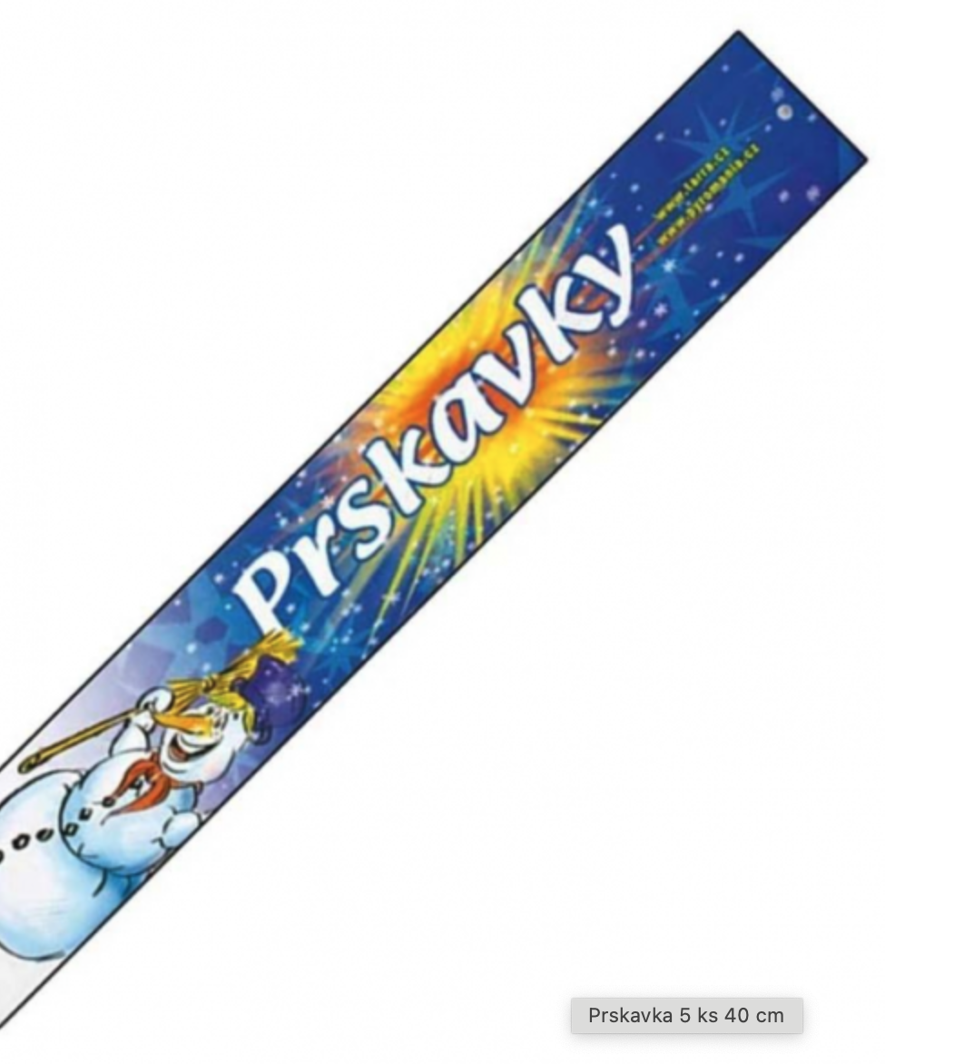 Prskavky TARRA 40cm