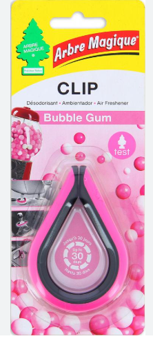Osviežovač Clip Bubble gum WUNDER-BAUM