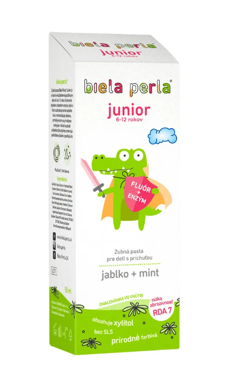 Biela Perla Zubná pasta pre juniorov (6-12 rokov) 50 ml