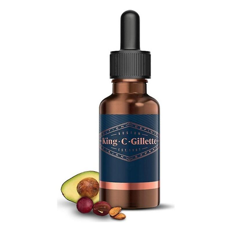 KING C. GILLETTE olej na fúzy, 30 ml