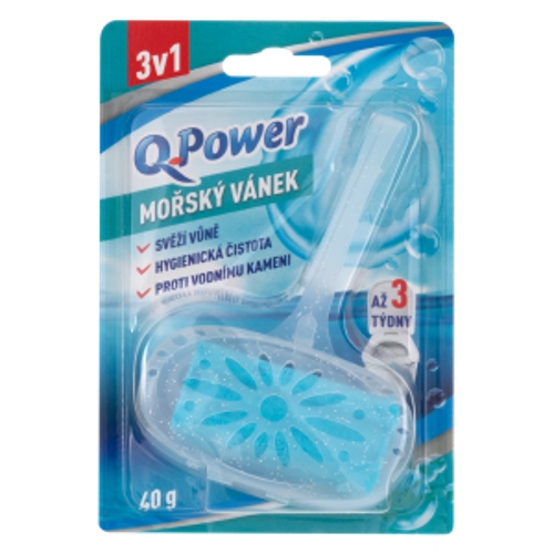 Q Power WC záves 40g morský vánok