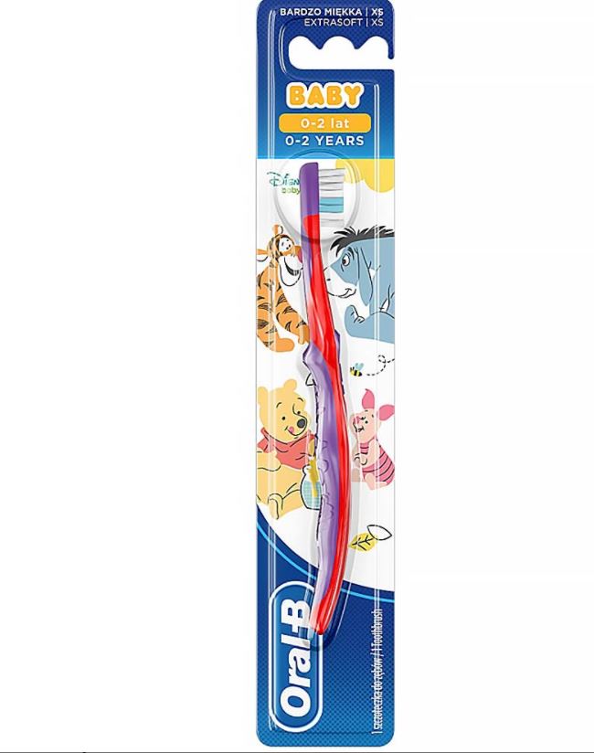 Oral-B kefka detská Stages (0-2 roky) Extra Soft