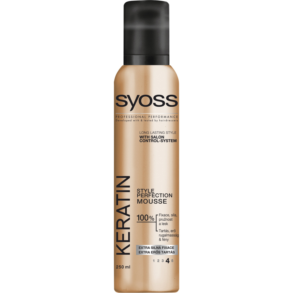 Syoss pien tužidlo 250ml Keratine style