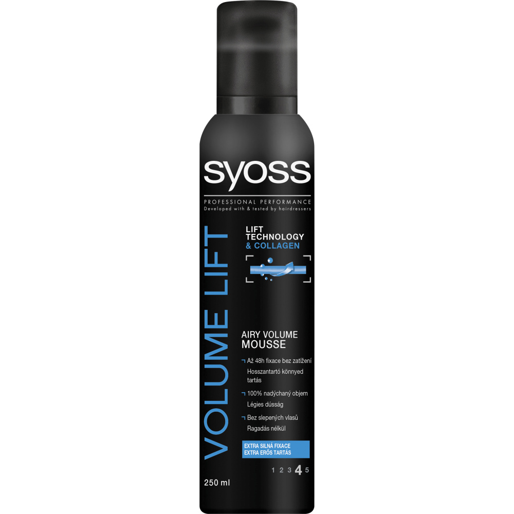 Syoss penové tužidlo 250ml volume lift