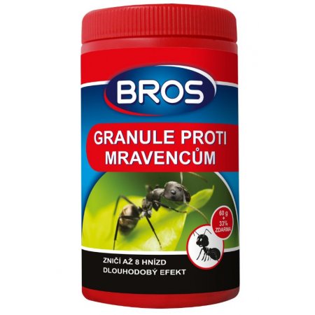 Bros granulát proti mravcom 60+12g