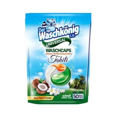 Der Waschkönig gel.tablety 50ks - Ťahity (Universal)
